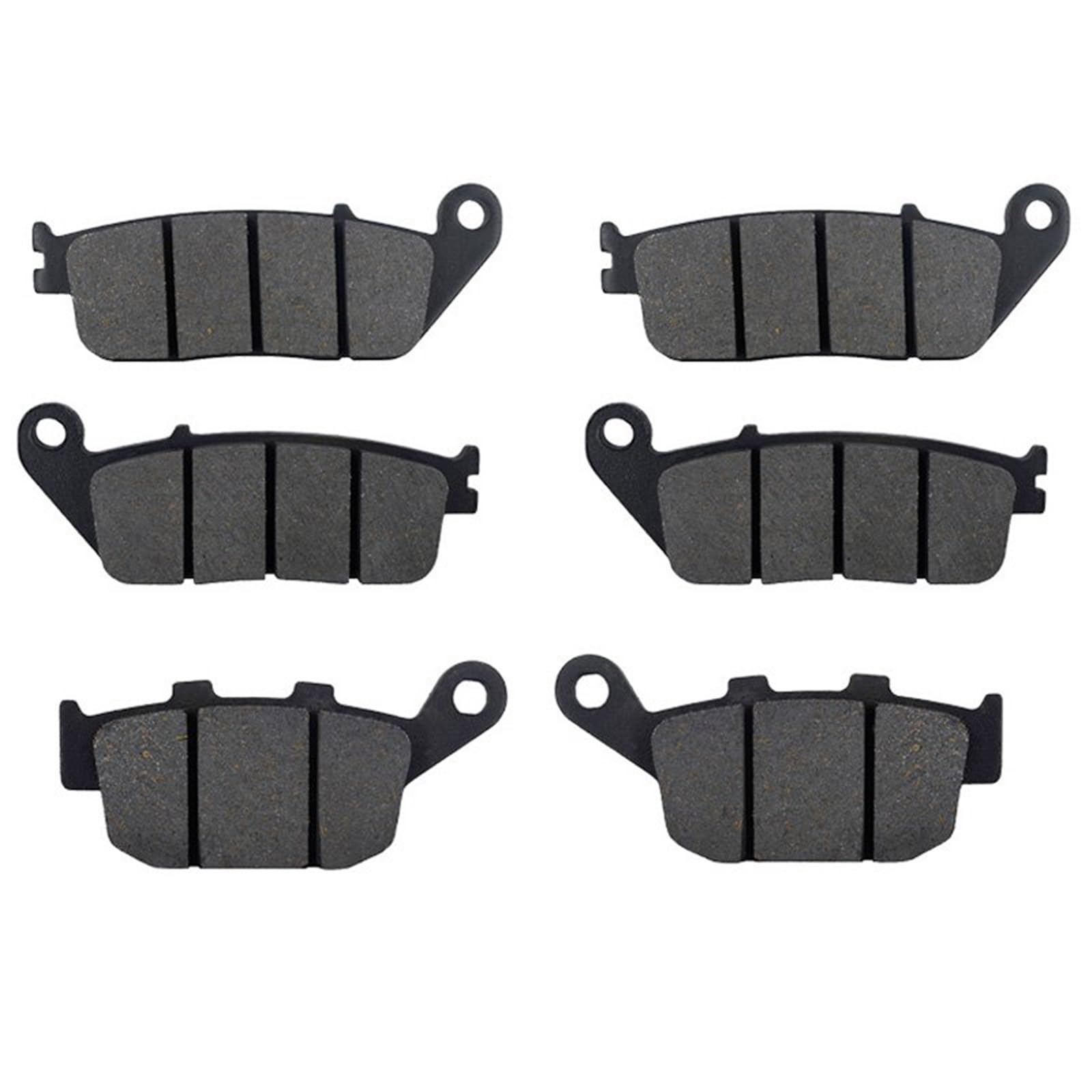 Für CBR250RR CBR 250 RR MC22 CB400SF Superfour Für CB 400 Vier NC36 CBR400RR CBR600 Vorne Hinten Motorrad Bremsbeläge Motorrad Bremsbeläge(Front Rear) von HAMFISTB