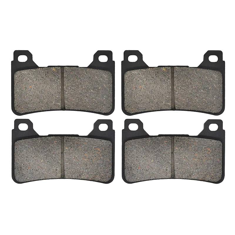 Für CBR600RR CBR600 RR 2005 2006 Für CBR1000RR CBR1000 RR 2004 2005 Motorrad Vorne Hinten Bremsscheibe Bremsbeläge Kit Motorrad Bremsbeläge(2 Pair Front) von HAMFISTB