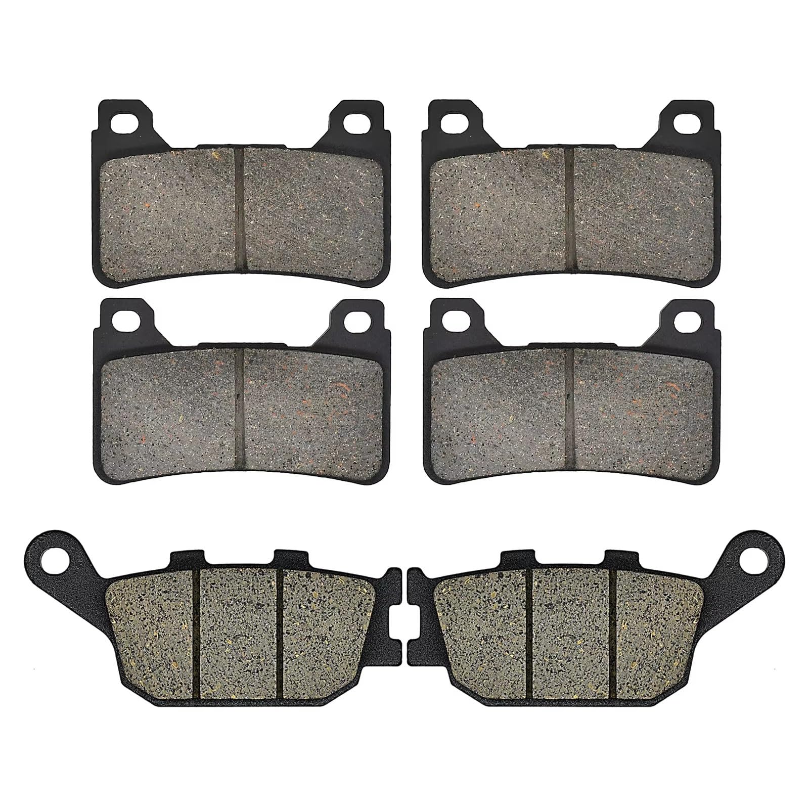Für CBR600RR CBR600 RR 2005 2006 Für CBR1000RR CBR1000 RR 2004 2005 Motorrad Vorne Hinten Bremsscheibe Bremsbeläge Kit Motorrad Bremsbeläge(Front and Rear) von HAMFISTB