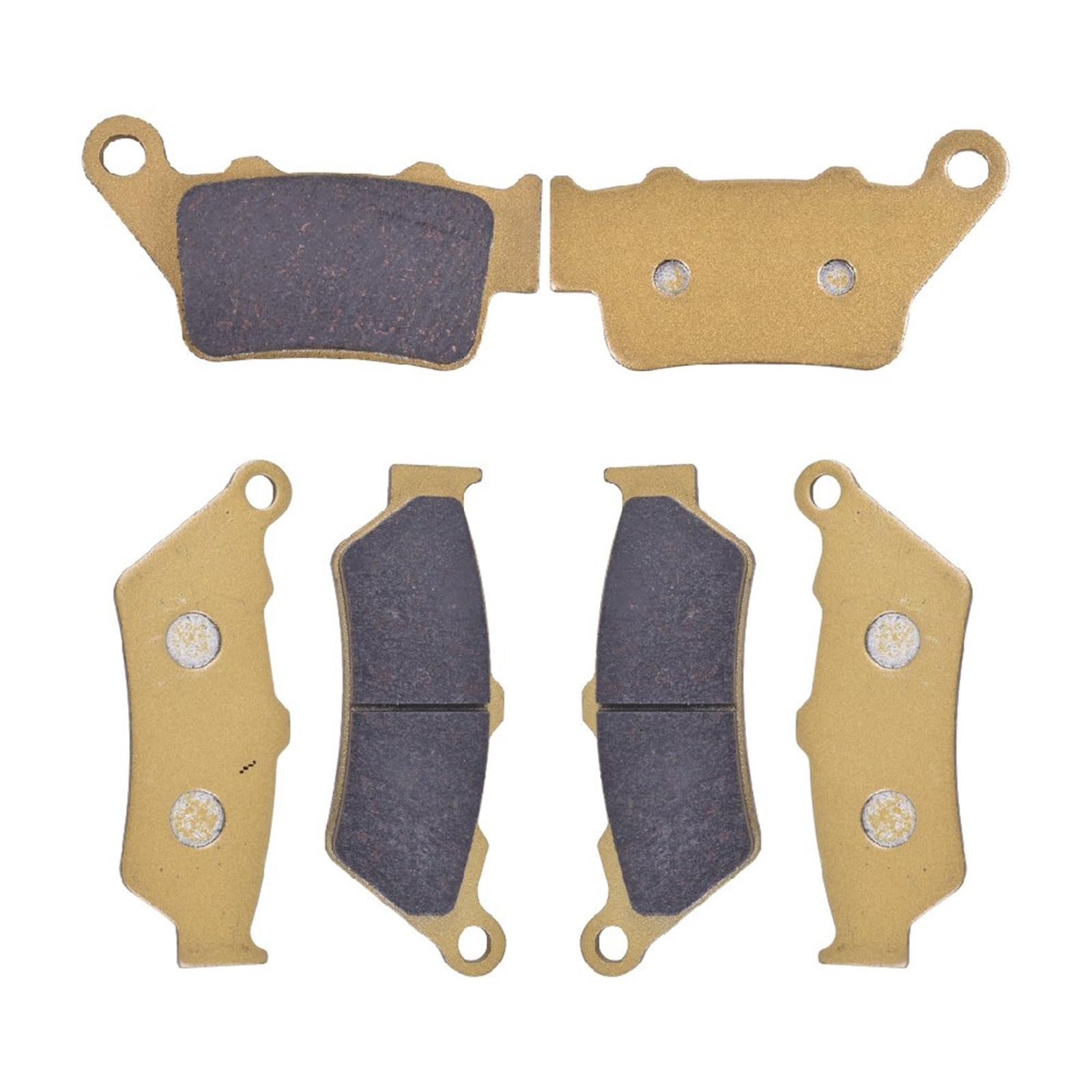 Für F 700 GS F700GS F800GS Für F800 GS F 800 GS Triple Trophy 2008-2013 Vorne Hinten Motorrad Bremsbeläge Motorrad Bremsbeläge(Front and Rear) von HAMFISTB