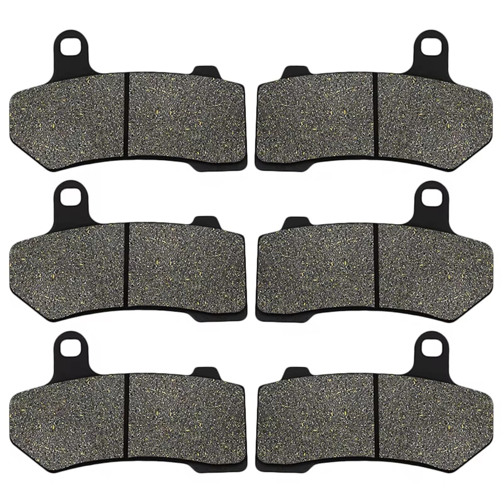 Für FLHR Für Road King Glide Für FLTR Für Electra Ultra Glide Classic Für FLHTCU Motorrad Bremsbeläge Vorne Hinten Motorrad Bremsbeläge(3 Pairs) von HAMFISTB