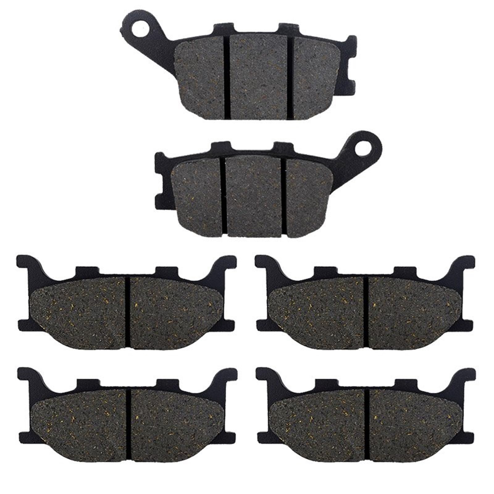 Für FZ6 Für Fazer 600 2 Kolben Bremssattel 04-07 F Für Diversion 600 13-15 Vorne Hinten Motorrad Bremsbeläge Motorrad Bremsbeläge(Front and Rear) von HAMFISTB