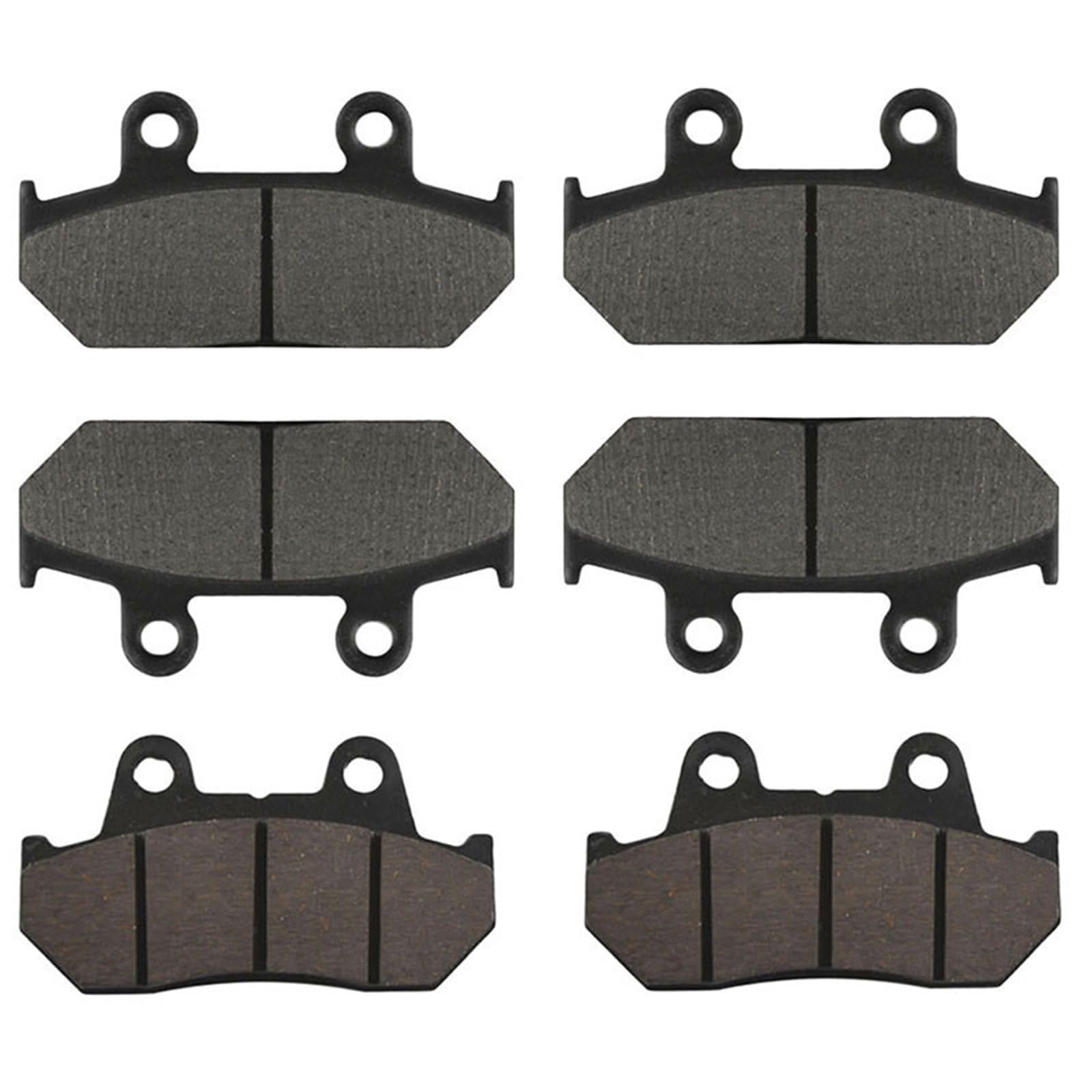 Für GL1500 Für Goldwing 1988-2000 GL1500 Aspencade/Interstate 1990-2000 Vorne Und Hinten Motorrad Bremsbeläge Motorrad Bremsbeläge(Front and Rear) von HAMFISTB