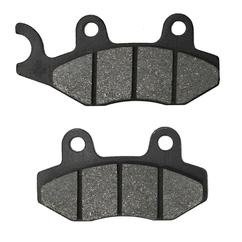 Für Kawasaki Für KX125 Für KDX200 Vorne Hinten Motorrad Parkplatz Bremsbeläge Motorrad Bremsbeläge(1 Pair Front) von HAMFISTB