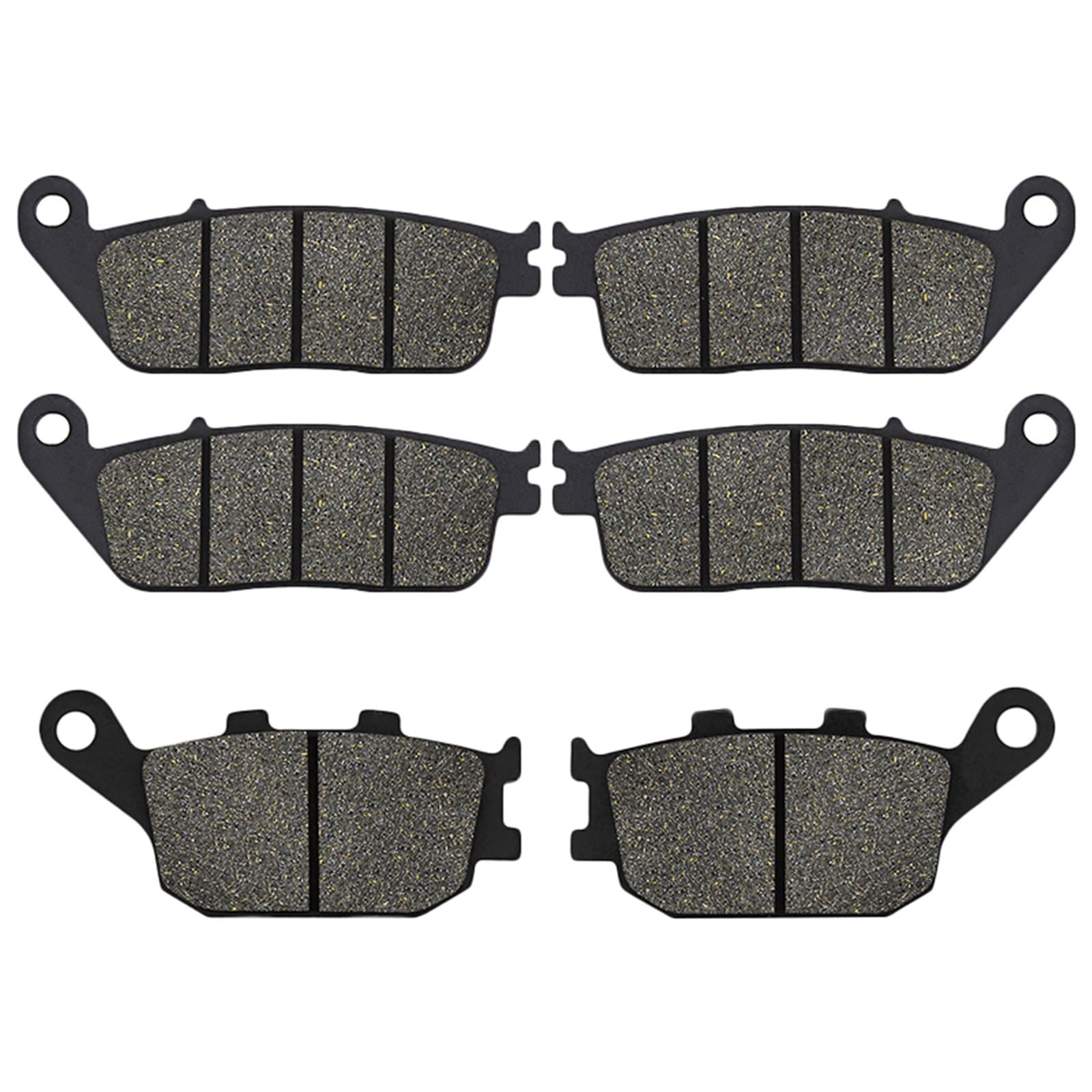 Für Kawasaki Für Versys KLE 650 16-21 Für Ninja EX650 Z650 17-21 Z750 07-11 Motorrad Vorne Oder Hinten Bremsbeläge Motorrad Bremsbeläge(Front and Rear) von HAMFISTB