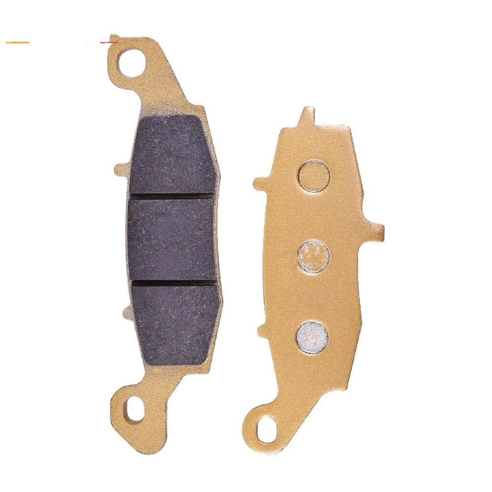 Für Kawasaki VN800 VN900 1999-2013 Für VN 1500 Drifter Vulcan Classic Custom 99-13 Vorne Hinten Motorrad Bremse Pads Motorrad Bremsbeläge(1 Pair Rear) von HAMFISTB
