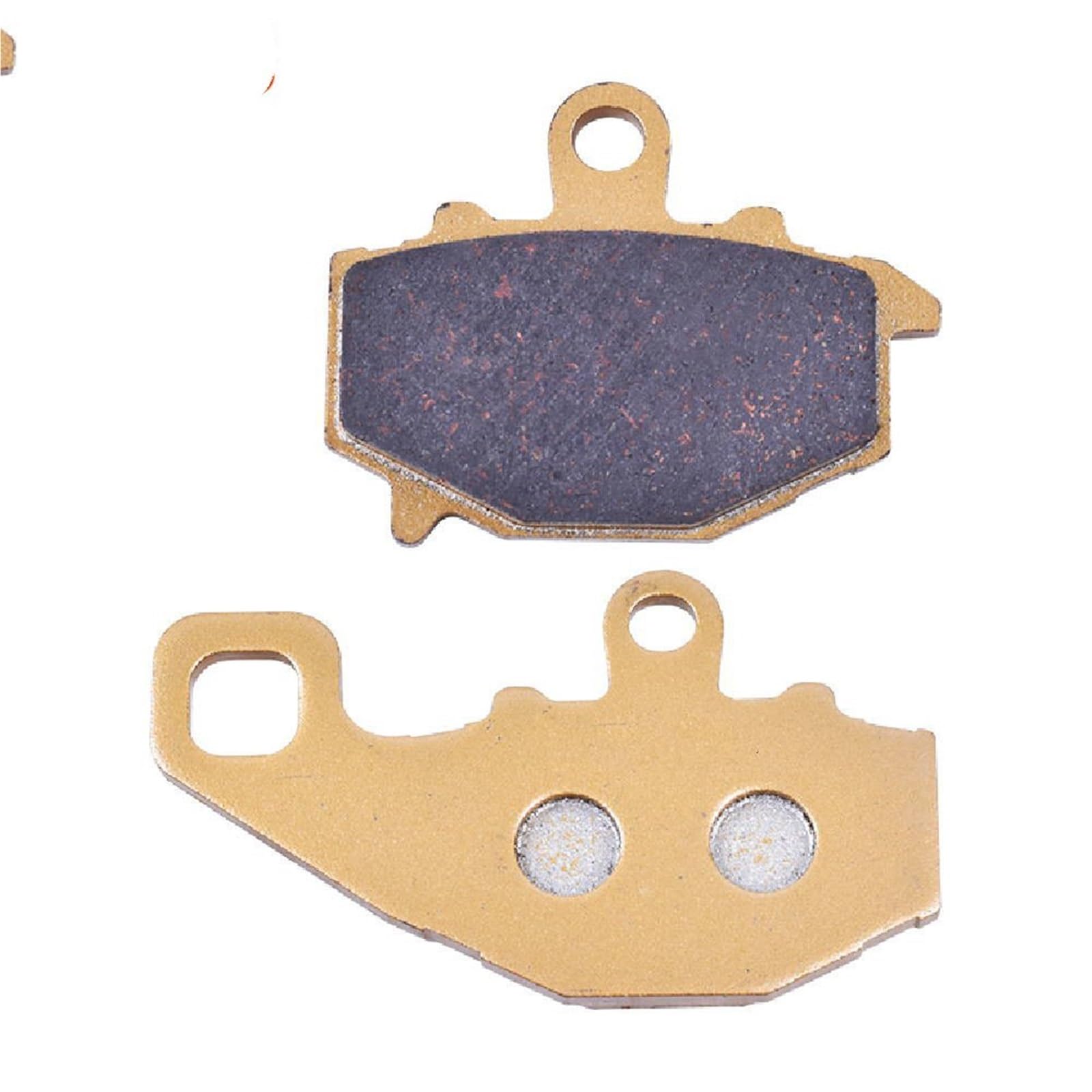 Für Kawasaki ZX 6R ZX6R ZX 636 ZX636 1998-2002 Für ZX 9R ZX9R ZX 900 ZX900 94-01 Motorrad Vorne Und Hinten Bremsbeläge Motorrad Bremsbeläge(1 Pair Rear) von HAMFISTB