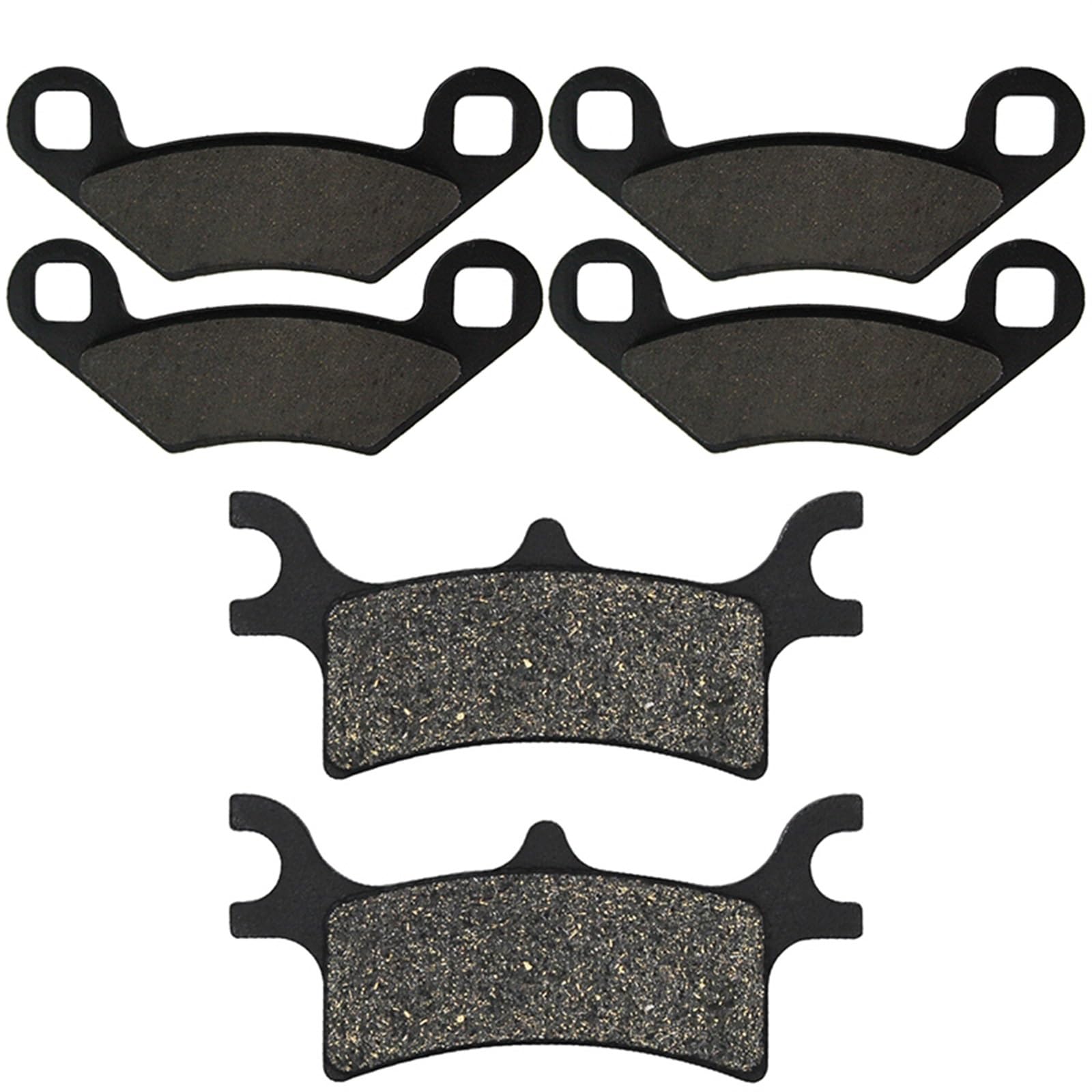 Für Polaris Für Scrambler 500 2X4 2007-2008 Motorrad Vorne Und Hinten Bremsbeläge Motorrad Bremsbeläge(Front and Rear) von HAMFISTB