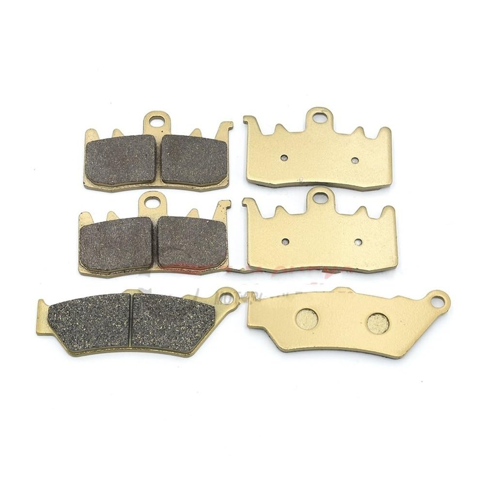 Für R1200GS R1200GS Für Abenteuer R1200R Für R1200R R1200RS R1200 Für RS R1200RT R1200 Für RT 2013-2018 Motorrad Vorne Hinten Bremsbeläge Motorrad Bremsbeläge(1 Sets 3 Pair) von HAMFISTB