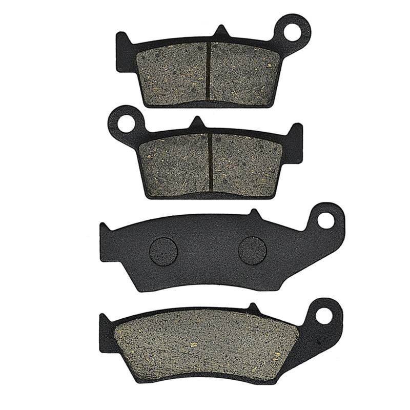 Für Suzuki Für RM125 Für DRZ400E Für DRZ400S Für DRZ400SM Für DRZ400SMZ Für DRZ400 ES SM SMZ Vorne Hinten Bremsbeläge Motorrad Bremsbeläge(Front and Rear) von HAMFISTB