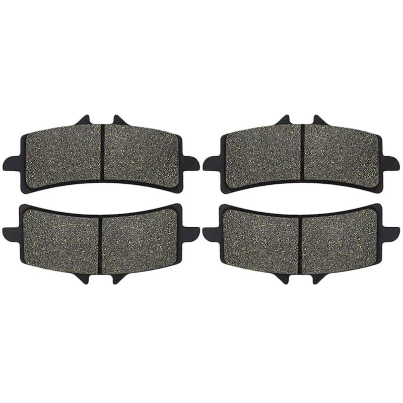 Für Suzuki GSX1300 GSX 1300 Für Hayabusa GSX1300R Bremssättel 2013-2020 Motorrad Bremsbeläge Vorne Oder Hinten Motorrad Bremsbeläge(2 Pairs Front) von HAMFISTB