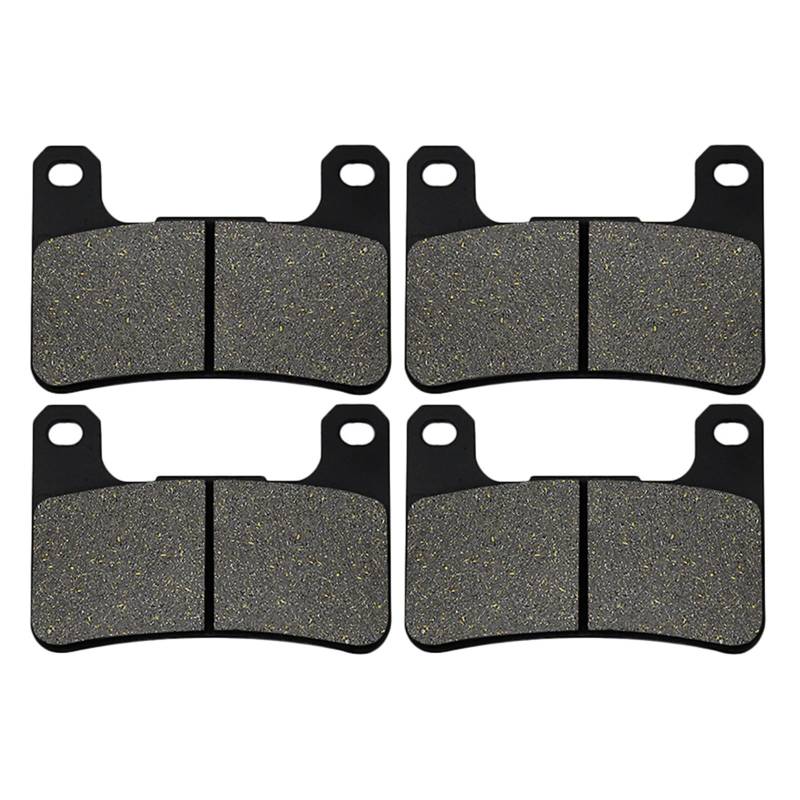 Für Suzuki GSXR600 06-10 Für GSXR1000 Für Hayabusa 08-12 DL1000 Für Vstrom 14-20 Motorrad Bremsbeläge Vorne Hinten Motorrad Bremsbeläge(2 Pairs Front) von HAMFISTB