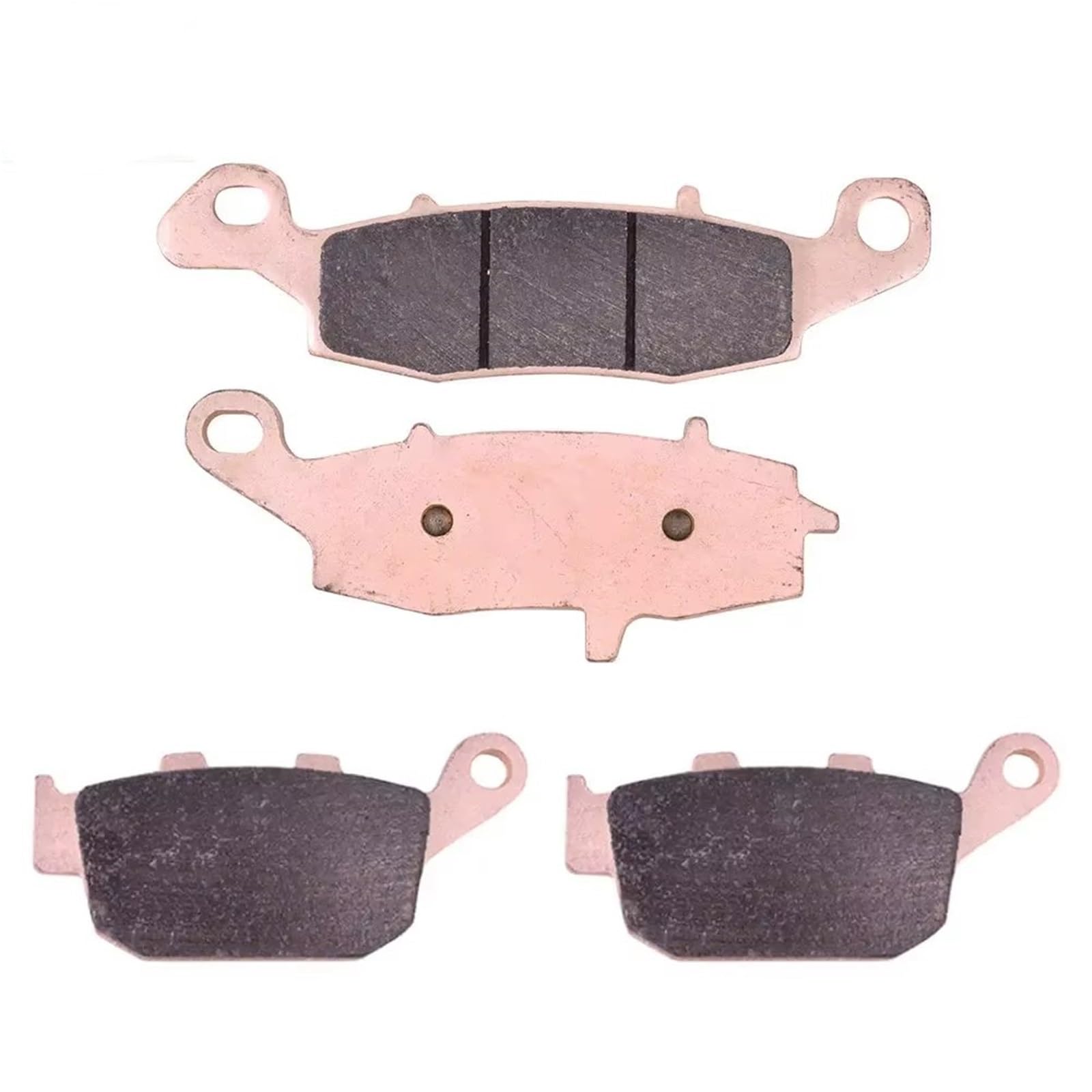 Für Suzuki XF650 Freiwind Für XF 650 1997 1998 1999 2000 2001 2002 Motorrad Vorne Hinten Parkplatz Bremsbeläge Set Motorrad Bremsbeläge(Copper Front Rear) von HAMFISTB