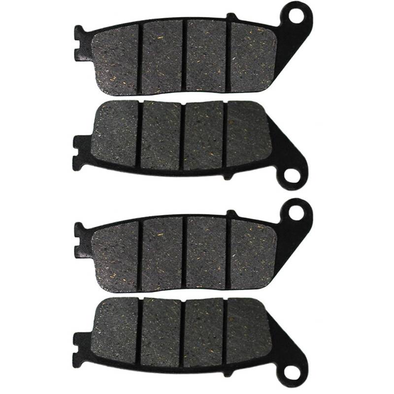 Für VFR750 VFR750F 1990-1997 Für PC800 Pacific Coast 1989-1990 1994-1998 Motorrad Bremse Teile Bremsbeläge Vorne Motorrad Bremsbeläge(2pairs) von HAMFISTB