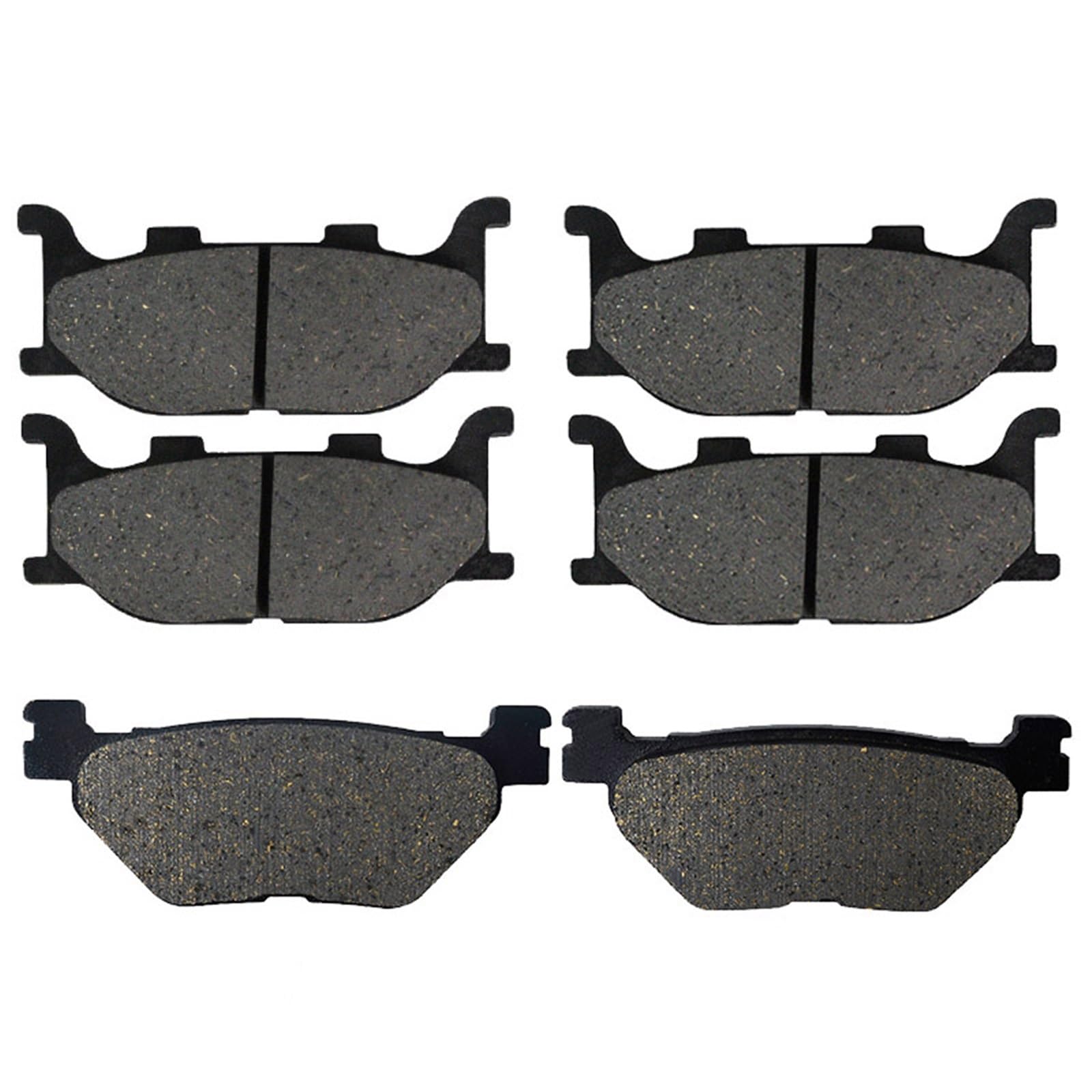 Für XVS1300 CTW CTX AW AX Für V-Star 1300 Tourer 07-10 Motorrad Vorne Hinten Parkplatz Bremsbeläge Motorrad Bremsbeläge(Front and Rear Pads) von HAMFISTB
