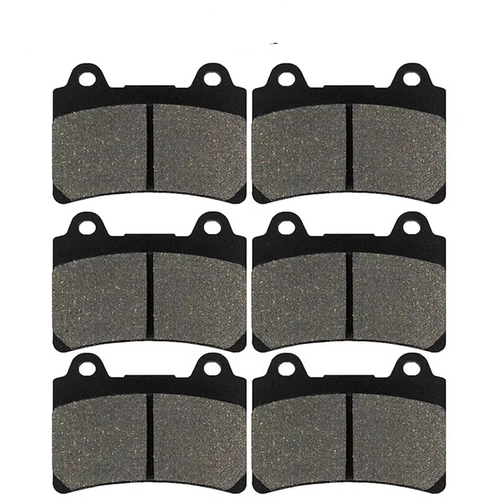 Für XVZ 1300 Für Royal Star 1996-1998 Für XVZ1300 Tour Classic Motorrad Bremsbeläge Vorne Und Hinten Motorrad Bremsbeläge(3 Pairs) von HAMFISTB