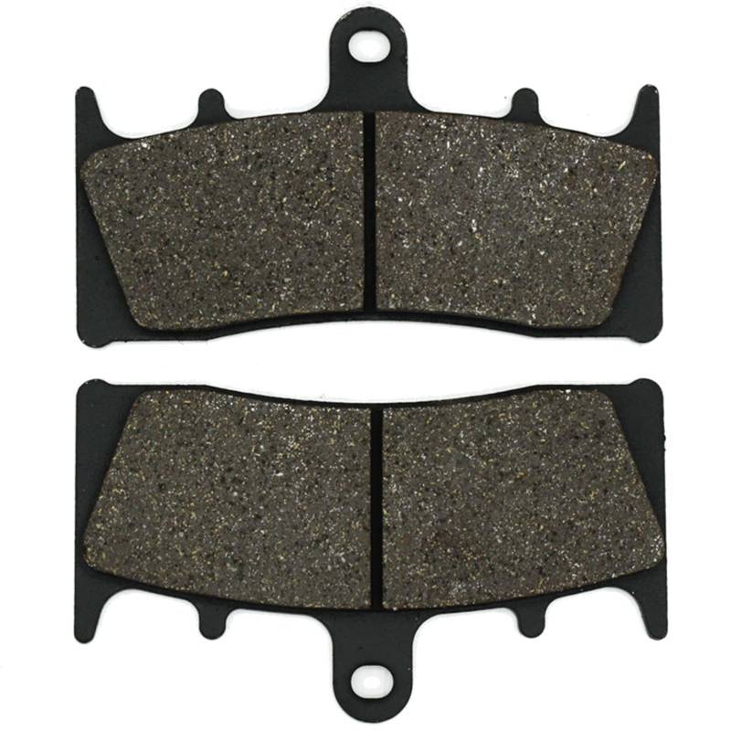 Motorrad Bremsbeläge Vorne Für Kawasaki ZX-6R (ZX600) 1998-2002 ZZR600 2005-2008 ZX7R Für Ninja 1996-2003 Motorrad Bremsbeläge von HAMFISTB