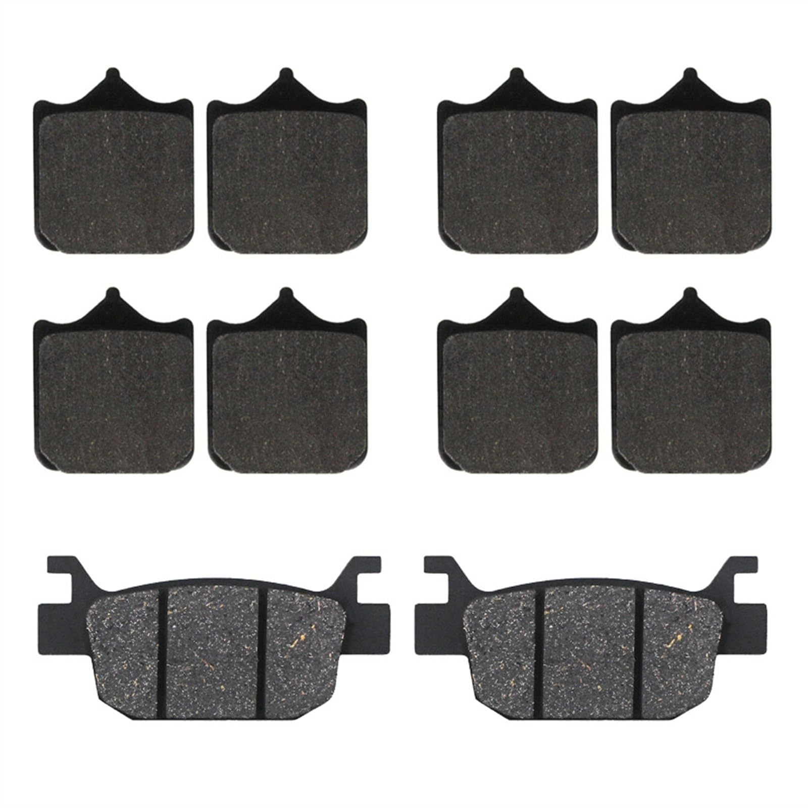 Motorrad Bremsbeläge Vorne Und Hinten Für Benelli TRK502 TRK502X Für TRK 502 Für Leoncino 500 BJ500 BJ500GS-A BJ 500 Motorrad Bremsbeläge(Front and Rear) von HAMFISTB