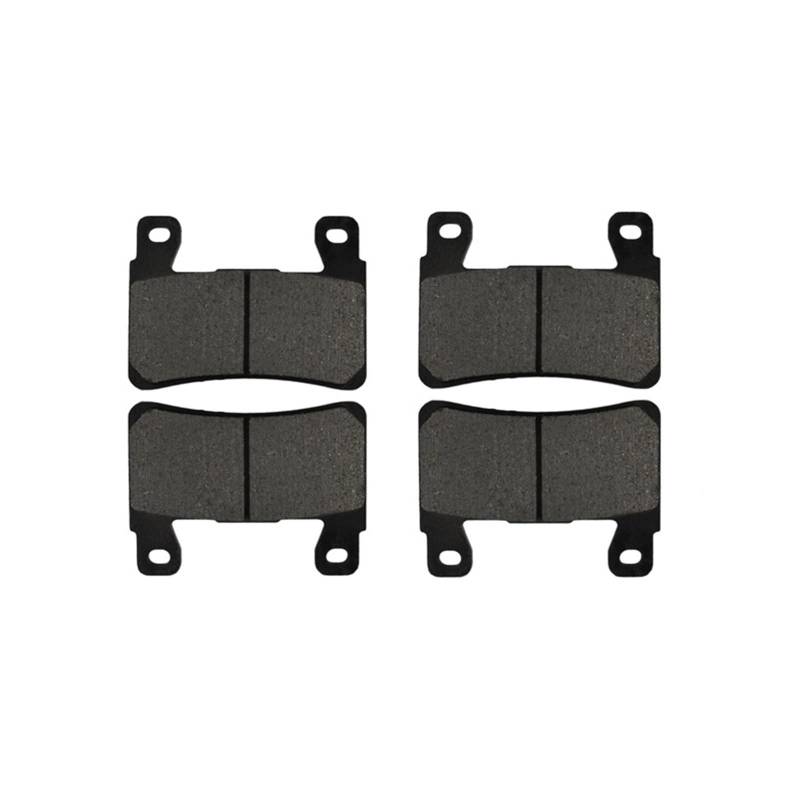 Motorrad Bremsbeläge Vorne Und Hinten Für CBR 600 F4 F4i CBR929 CBR954 Für FIREBLADE CBR900 RR Für VTR 1000 SP-1 (SP45) CB1300 Motorrad Bremsbeläge(2 Pair Front) von HAMFISTB