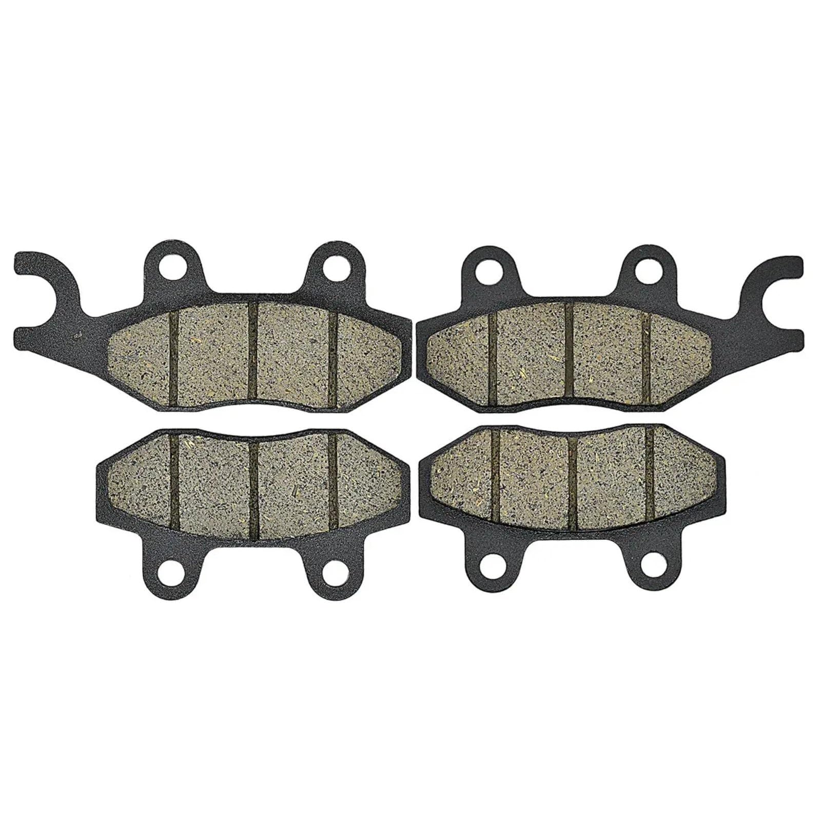 Motorrad Vorne Hinten Bremsbeläge Für YFZ450 Für YFZ 450 Für ATV YFZ450R Für YFZ 450R 06-15 YFM700 Für Raptor YFM 700 YFM 700R 2013-2018 Motorrad Bremsbeläge(2 Pairs Front) von HAMFISTB