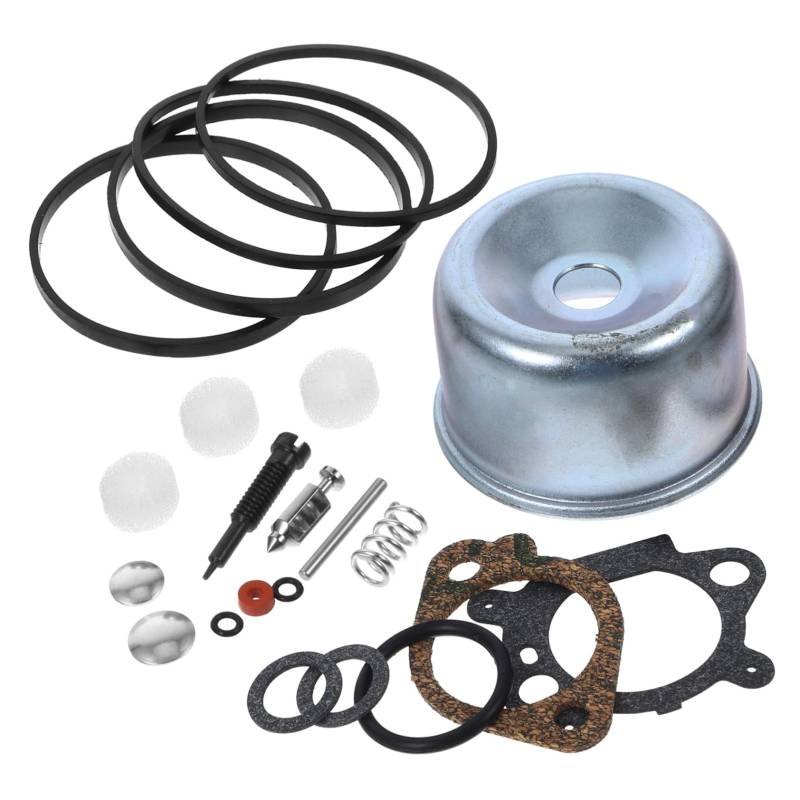 HANABASS 1 Satz Vergaser Reparatursatz Vergaser-Reparatursatz Vergaser teile Vergaser-Kit Umbausatz Reparaturset für Mäher Vergaser-Reparatursätze Metall von HANABASS