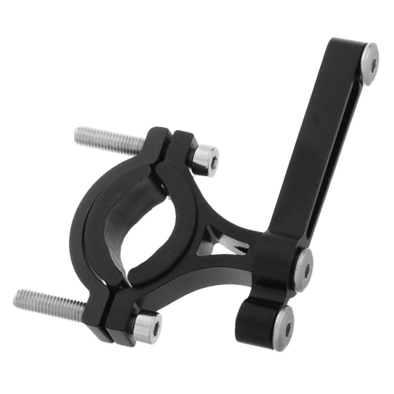 HANABASS Umwandlungssitz des Wasserbechshalters Flaschenadapter Leichter Flaschenhalter Schnelle Montage Halter Flaschenhalteradapter Wasserflaschenhalterung Aluminiumlegierung Black von HANABASS