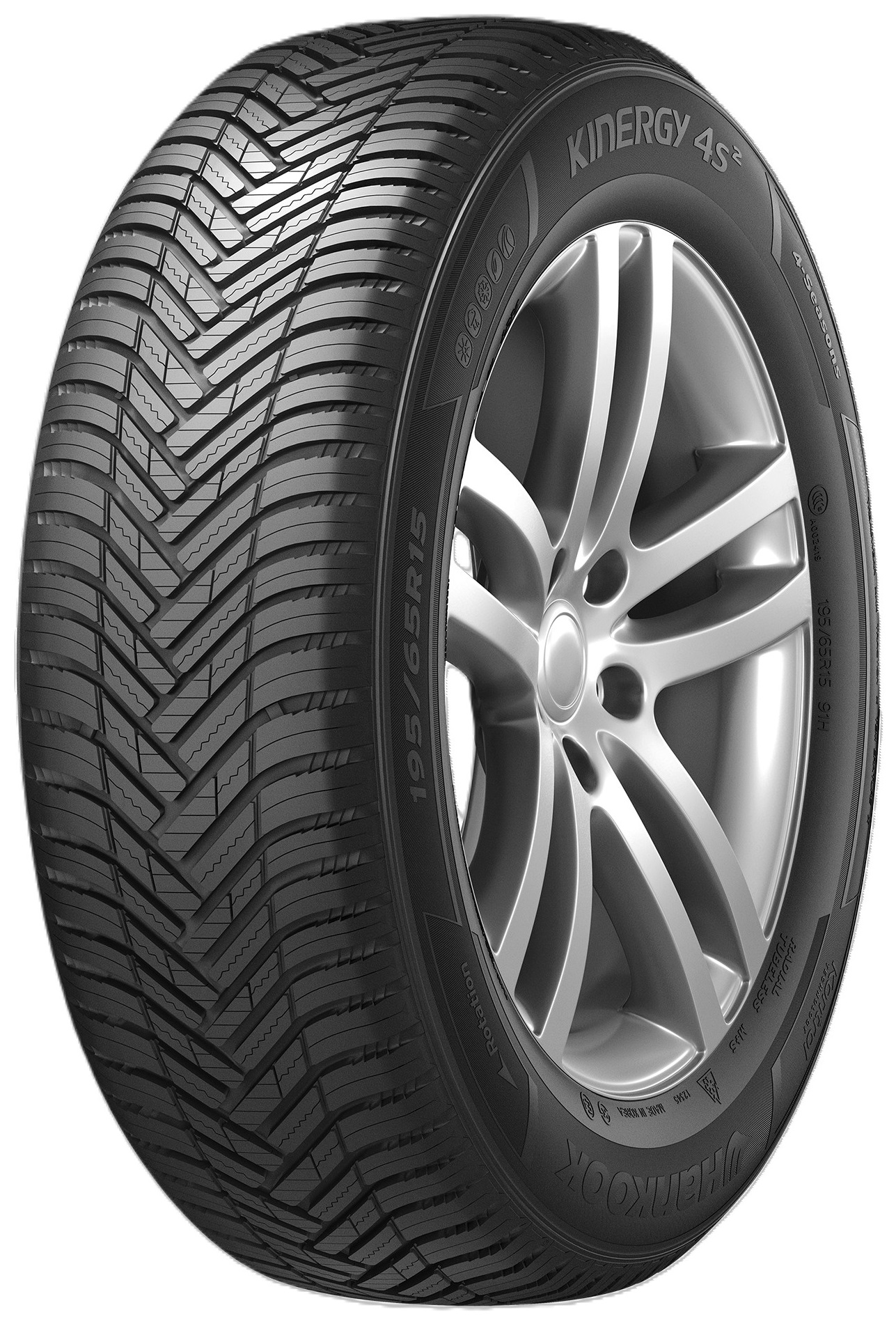 Hankook Kinergy 4S 2 (H750) 155/60 R15 74T M+S Ganzjahresreifen von HANKOOK