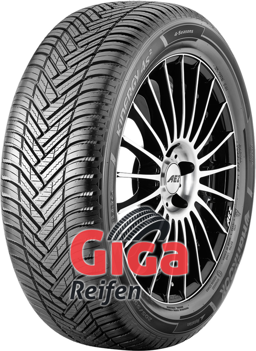 Hankook Kinergy 4S² H750 ( 165/60 R15 77H 4PR SBL ) von HANKOOK