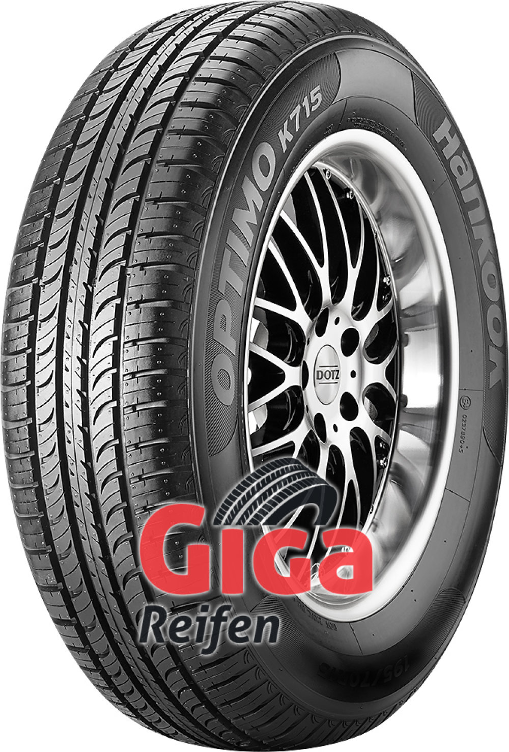 Hankook Optimo K715 ( 165/80 R15 87T WW 20mm ) von HANKOOK