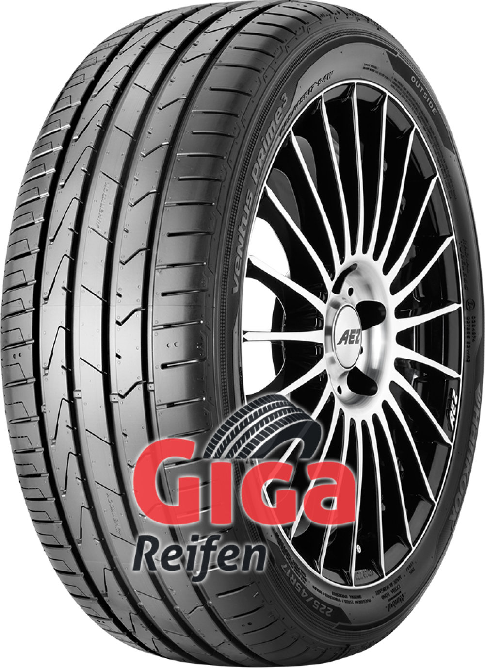 Hankook Ventus Prime 3 K125 ( 215/45 R17 91W XL SBL ) von HANKOOK