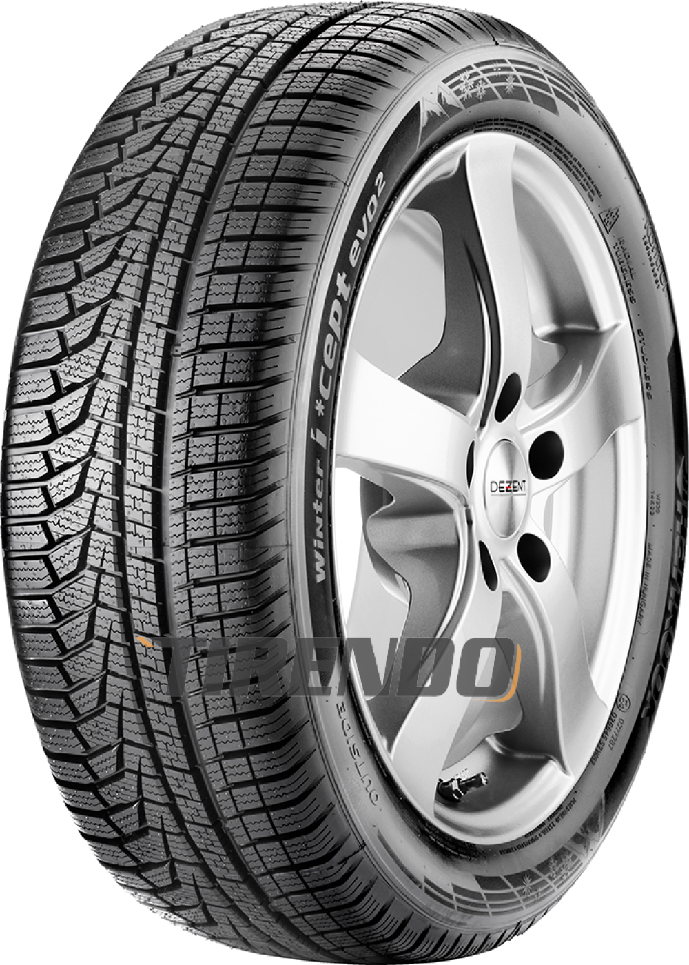 Hankook Winter i*cept evo² (W320) ( 235/45 R17 97V XL 4PR, SBL ) von HANKOOK