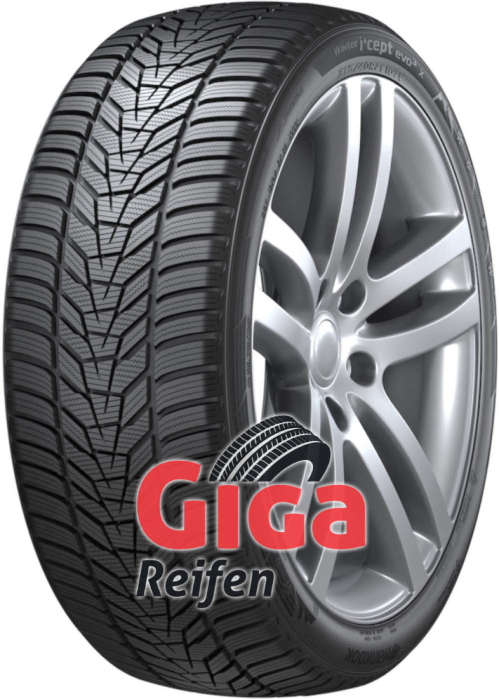 Hankook Winter i*cept evo3 X (W330C) HRS ( 245/50 R19 105V XL 4PR, runflat SBL ) von HANKOOK