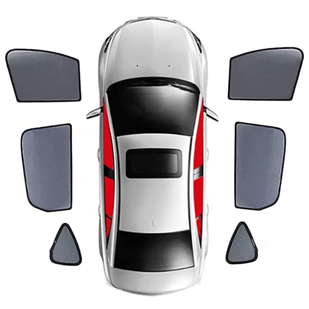 HANROOG Sonnenschutz Auto für ELYSION 2nd Generation 2010-2014, Auto Sonnenblende UV-Schutz Sichtschutz Auto Sonnenblende Zubehör,F-6pcs HANROOG Sonnenschutz Auto für ELYSION 2nd Generation 2010-2014, Auto Sonnenblende UV-Schutz Sichtschutz Auto Sonnenblende Zubehör,F-6pcs von HANROOG