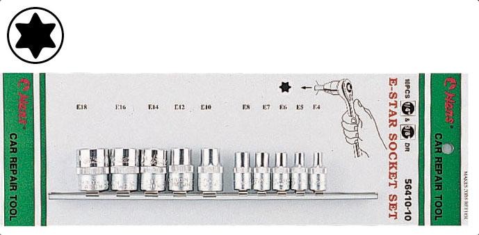 HANS Steckschlüsseleinsatz-Set 5610E von HANS