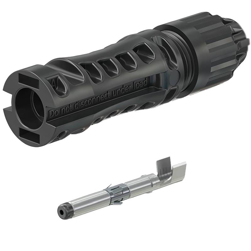 Hantech Steckerverbindungslösung Stäubli MC4 (Kupplungsbuchse MC4-Evo 2 II 10 mm², Kabel-Ø 6,4 bis 8,4 mm) von HANTECH
