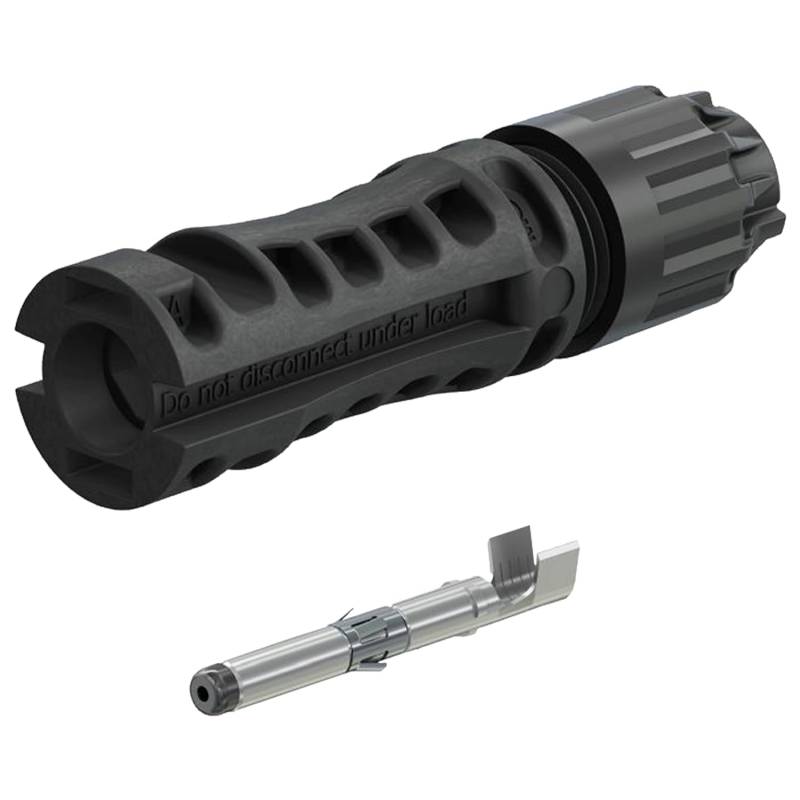 Stäubli Steckerverbinder MC4-Evo 2000 Kupplungsstecker PV-KST4-EVO 2000– TÜV & UL zertifiziert, für 2000 V DC – MULTILAM Technologie – IP65/IP68 – Solarstecker für PV- Anlagen Kabel Ø 6,4 bis 8,4 mm von HANTECH