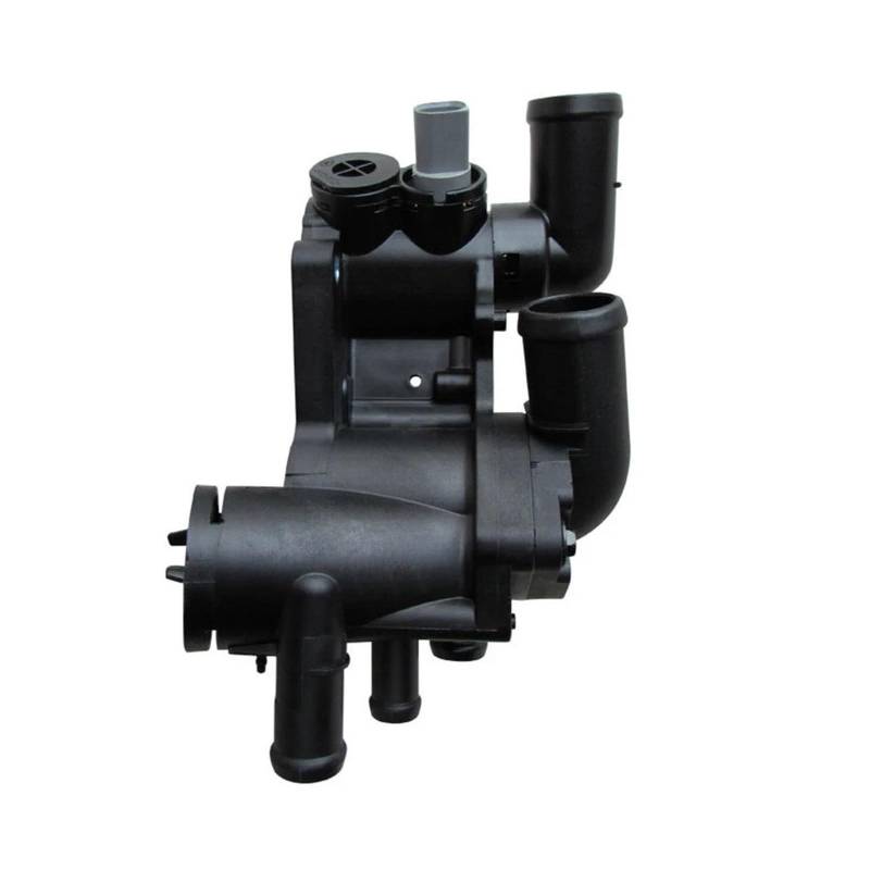 HANZOU 1 Stück Motorkühlmittel-Thermostatgehäuse, passend for VW, passend for Caddy, II Mk Flight Golf Mk3 Lupo Polo 032121111AP Fahrzeugthermostat für Kühlsystem von HANZOU