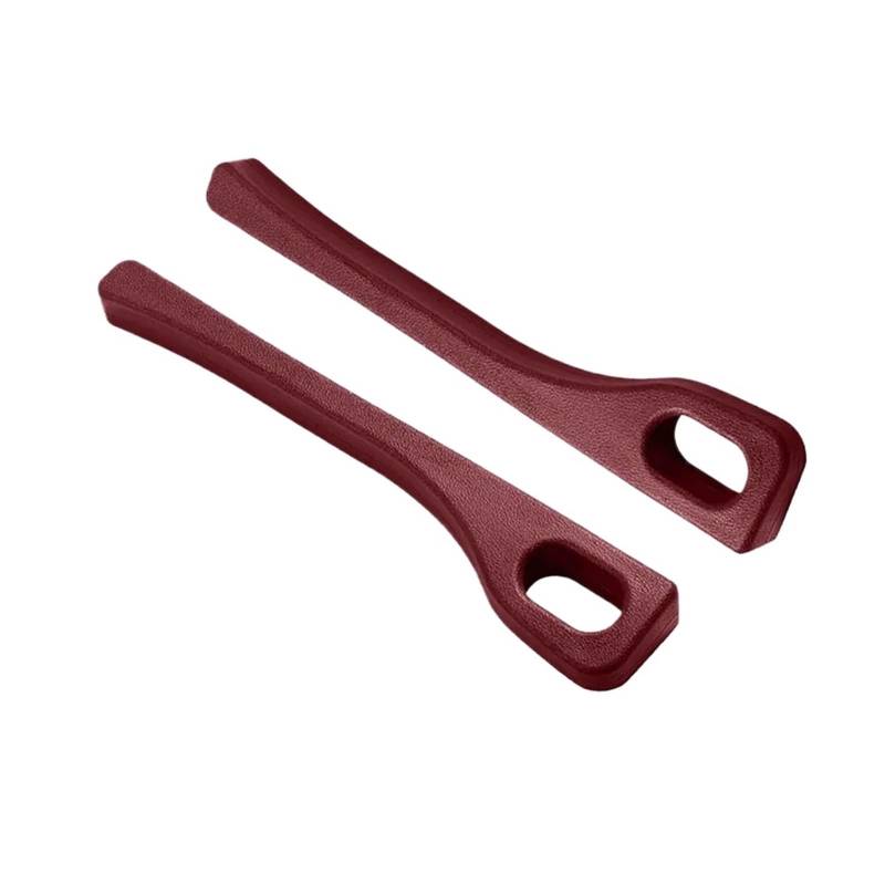 HANZOU 2 STÜCKE Autositz-Lückenfüller, passend for Chevrolet, Spark Cruze Onix Lacetti Orlando Sail Aveo Corsa Sonic Groove Captiva Autozubehör Sitzfugenfüller(A Style Red) von HANZOU