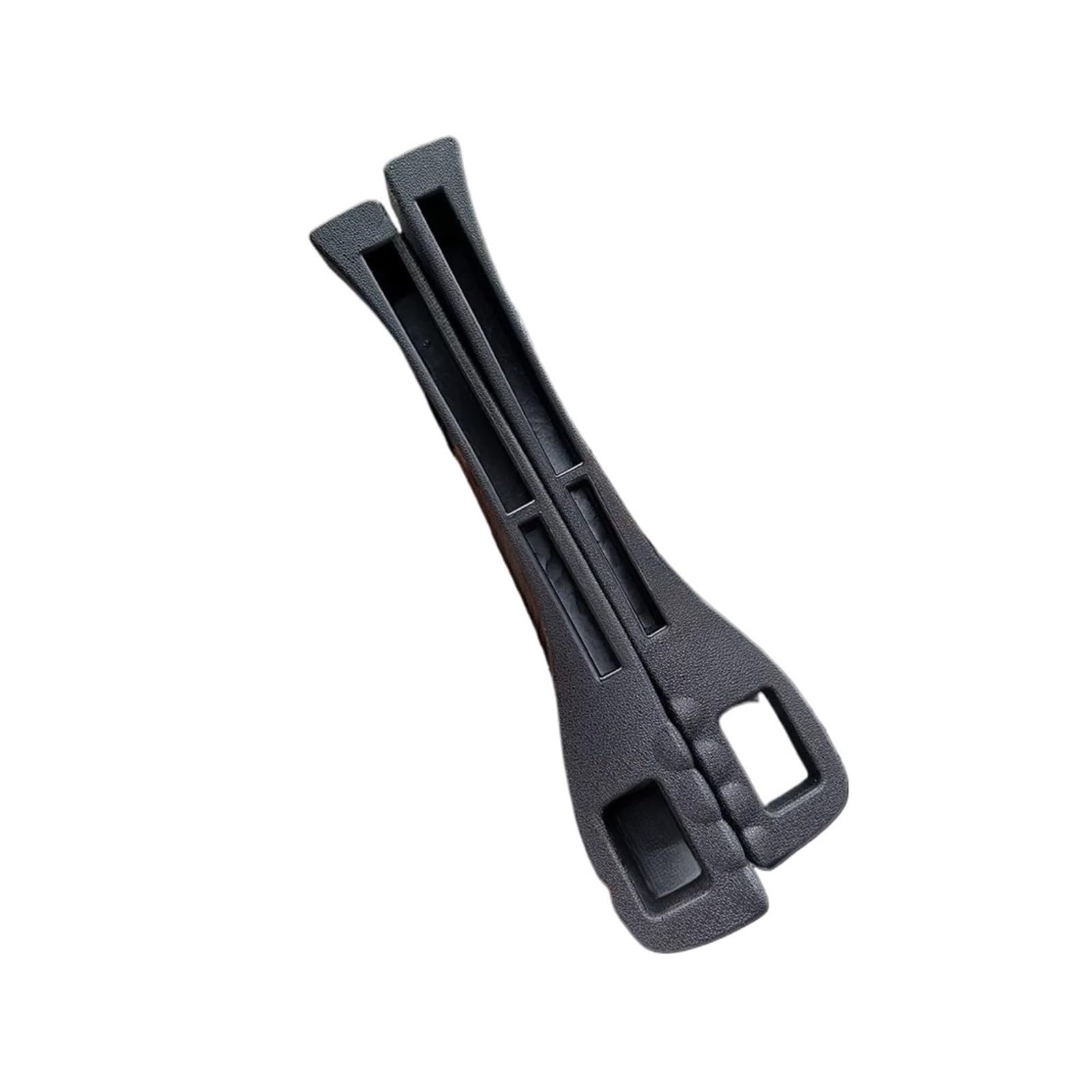 HANZOU 2 STÜCKE Autositz-Lückenfüller, passend for Chevrolet, Spark Cruze Onix Lacetti Orlando Sail Aveo Corsa Sonic Groove Captiva Autozubehör Sitzfugenfüller(D Style Black) von HANZOU