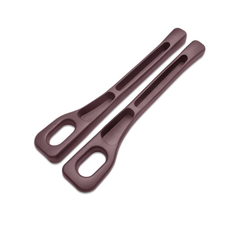HANZOU 2 STÜCKE Autositz-Lückenfüller, passend for Infiniti, Q50 G37 FX35 Q30 QX60 EX25 EX35 EX Zwischensitzspalt-Innendekorationszubehör Sitzfugenfüller(Brown) von HANZOU