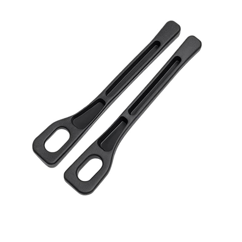 HANZOU 2 STÜCKE Autositz Lückenfüller Box Dekoration, passend for VW, passend for Transporter, T4 T5 T6 T7 Passat B5 B6 B7 B8 CC Tiguan 1 2 Sitzfugenfüller(Black) von HANZOU