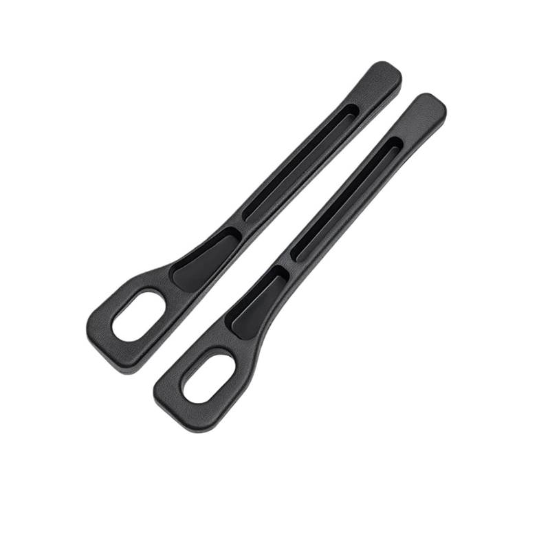 HANZOU 2-teiliges Autositz-Lückenfüller-Dekorationsset, passend for Renault, CLIO Duster Euro Clio Kangoo Express KOLEOS Megane Innenausstattung Sitzfugenfüller(Black) von HANZOU