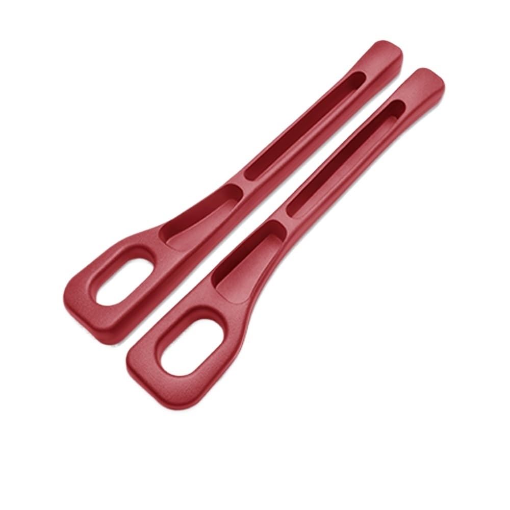 HANZOU 2-teiliges Fugenkasten-Dekoration for Autositze, passend for Cadillac, BLS SLS CTS DTS STS XTS ATS Deville, Innenausstattung Sitzfugenfüller(Red) von HANZOU