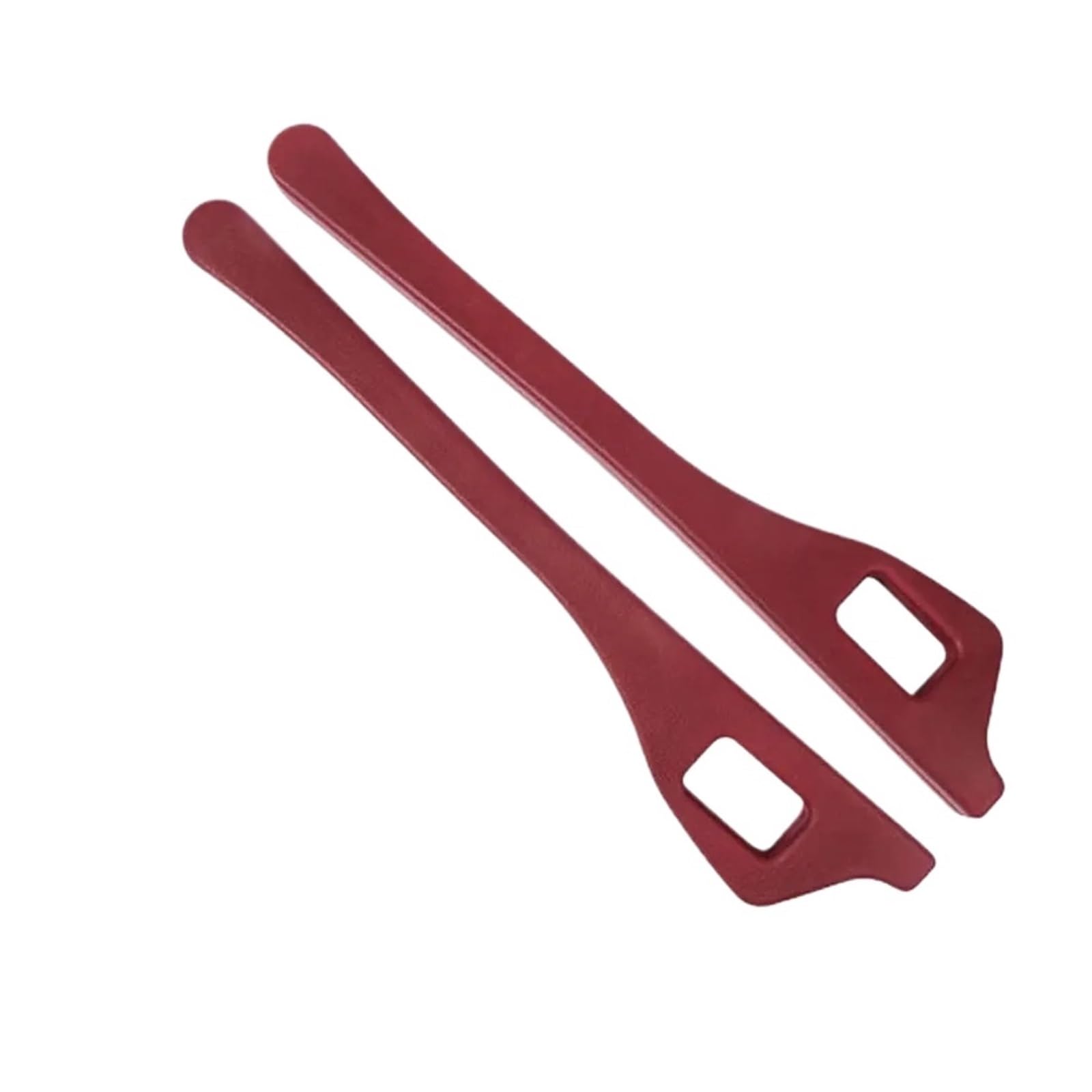 HANZOU 2-teiliges Lückenfüller-Set for Autositze, passend for Suzuki, Swift, Grand Vitara, Jimny, Samurai, Alto, Splash, Sx4, Baleno, Sport, Celerio, Ignis, S-Cross Sitzfugenfüller(C Style Red) von HANZOU