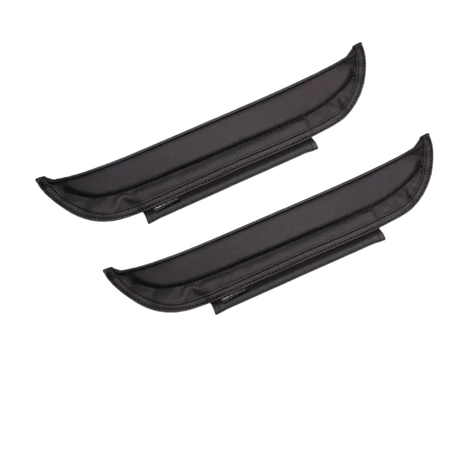 HANZOU 2-teiliges Lückenfüller-Set for Autositze, passend for Suzuki, Swift, Grand Vitara, Jimny, Samurai, Alto, Splash, Sx4, Baleno, Sport, Celerio, Ignis, S-Cross Sitzfugenfüller(F Style Black) von HANZOU