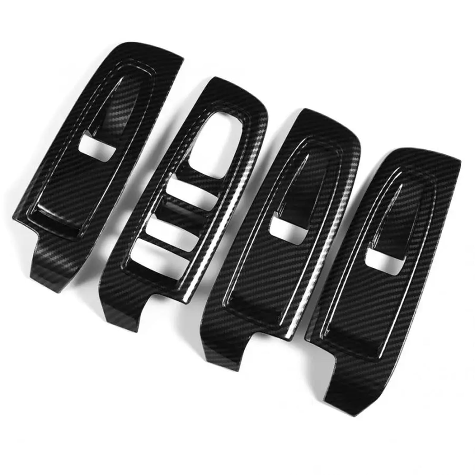 HANZOU 4 stücke Auto Innentür Armlehne Fenster Schalter Taste Abdeckung Trim Ersatz Fit for Subaru Forester SK 2019 Verkleidung des Fensterschaltergehäuses HANZOU 4 stücke Auto Innentür Armlehne Fenster Schalter Taste Abdeckung Trim Ersatz Fit for Subaru Forester SK 2019 Verkleidung des Fensterschaltergehäuses von HANZOU