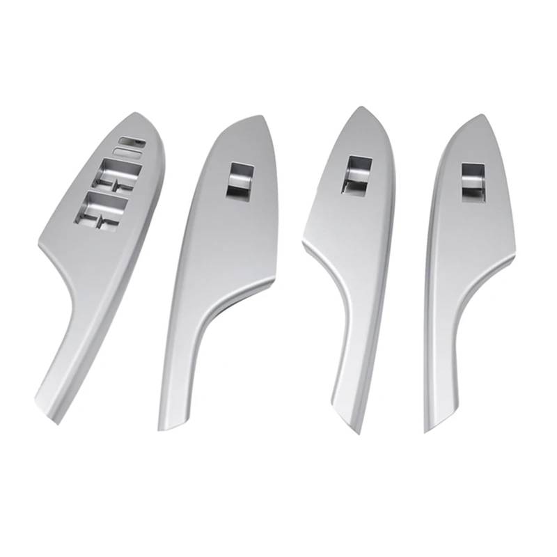 HANZOU 4PCS Auto Tür Fenster Schalter Lünette Trim Fenster Glas Panel Armlehne Lift Schalter Taste Abdeckung Fit for Toyota fit for Corolla 2009-2013 Teile Verkleidung des Fensterschaltergehäuses von HANZOU