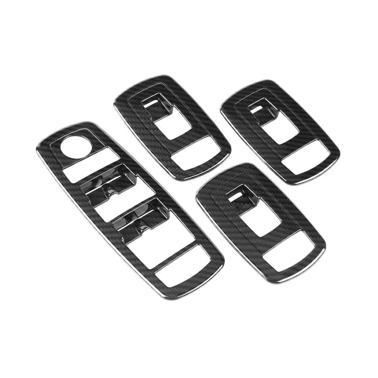 HANZOU 4Pcs Auto Fenster Schalter Panel Lift-Taste Rahmen Abdeckung Trim Fit for Maserati Levante 2017-2018 Auto Zubehör carbon Faser Stil Neue Verkleidung des Fensterschaltergehäuses HANZOU 4Pcs Auto Fenster Schalter Panel Lift-Taste Rahmen Abdeckung Trim Fit for Maserati Levante 2017-2018 Auto Zubehör carbon Faser Stil Neue Verkleidung des Fensterschaltergehäuses von HANZOU