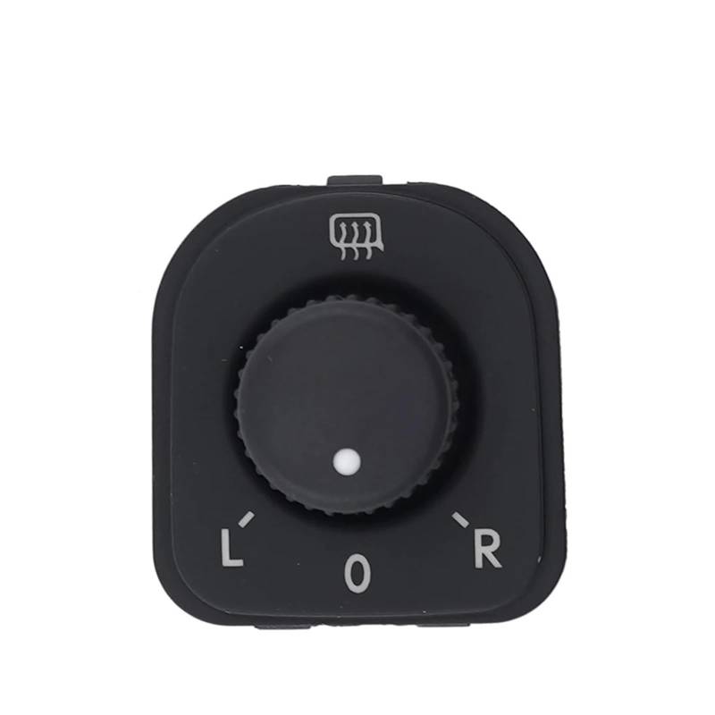 HANZOU 6 Pins Auto Rückspiegel Schalter Einstellknopf, passend for VW, passend for Jetta, 5 Golf MK5 Passat B6 CC Tiguan 1K0959565H Spiegelverstellknopf von HANZOU