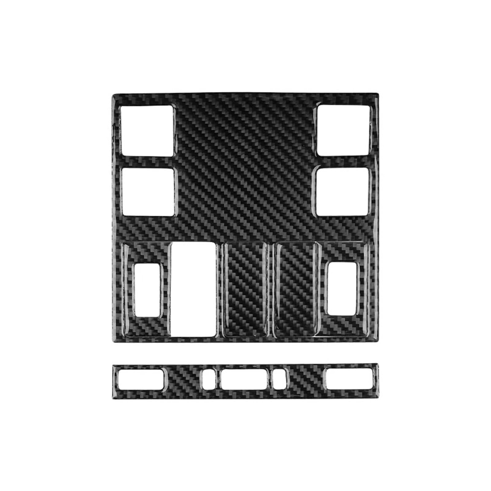 HANZOU Aufkleber for das Schiebedach-Bedienfeld, passend for X3 E83 2004–2010, Leselicht und Innenausstattung, Autozubehör, LHD Innenraumbeleuchtungsverkleidung(P1) von HANZOU